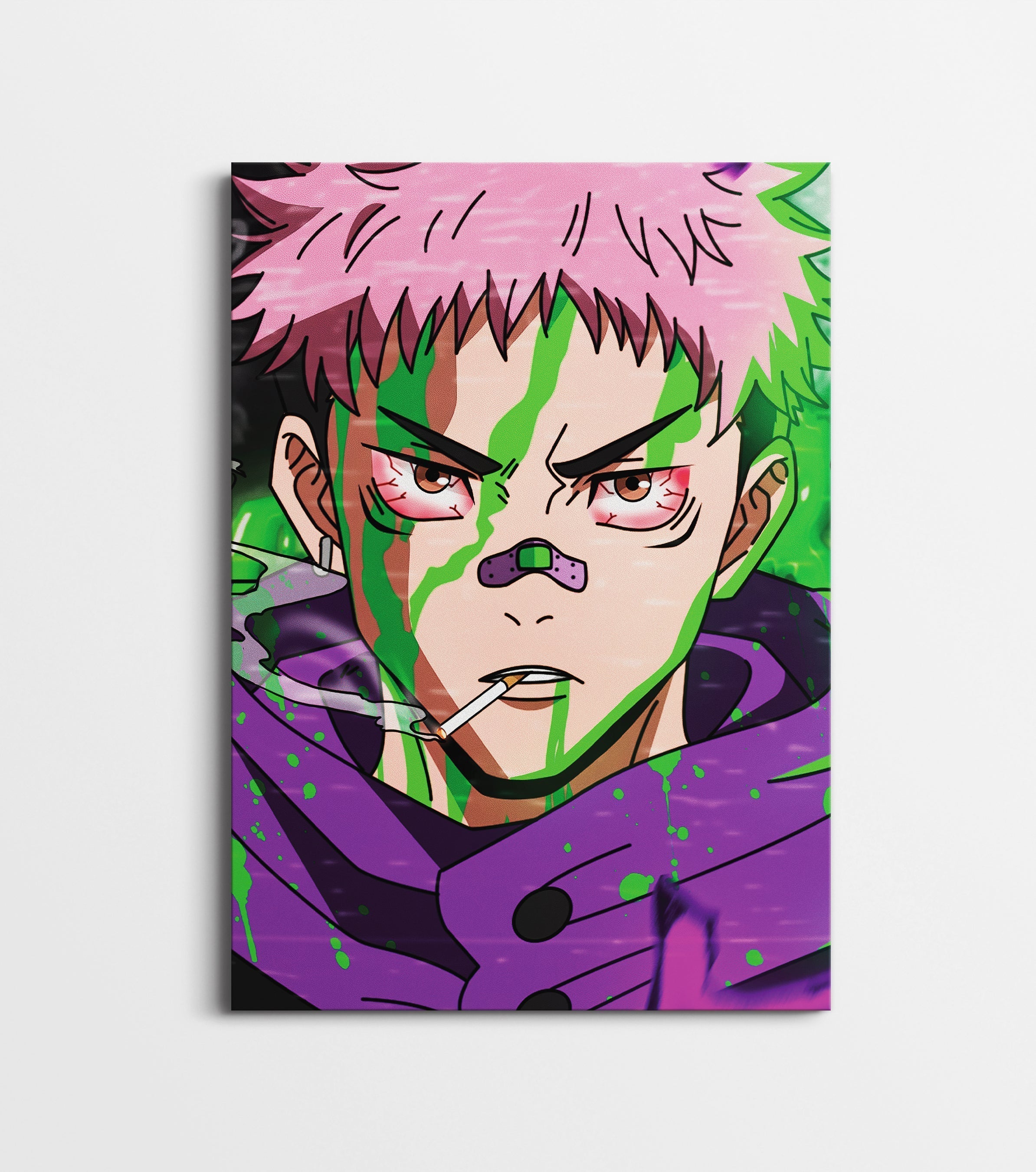 Yuji Itadori Poster | Jujutsu Kaisen Anime Wall Art Lazywalls